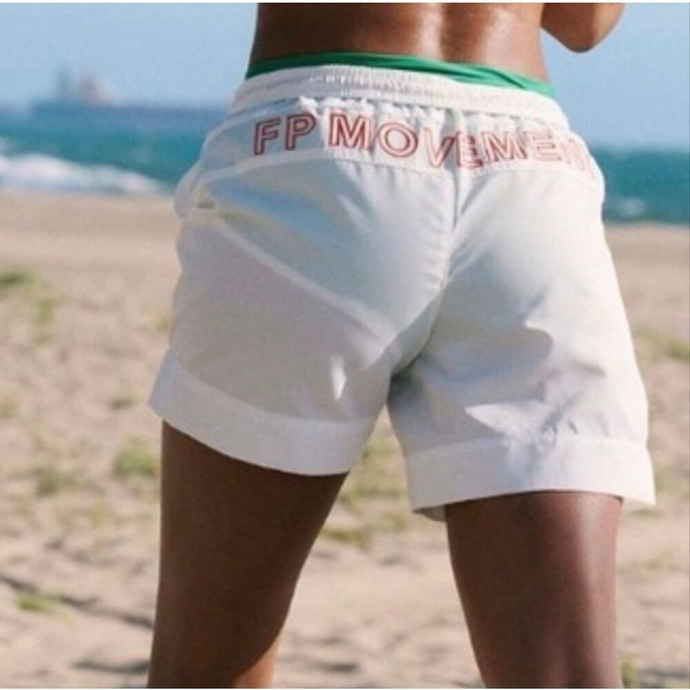 Free people movement look back at it shorts white sporty XS - Picture 14 of 14